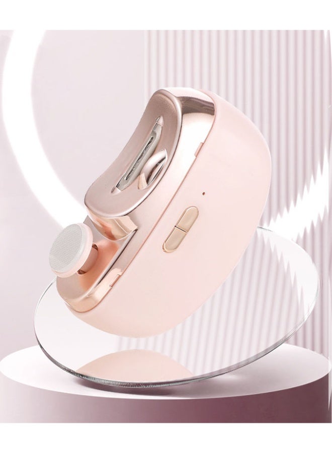 ‏مقص أظافر كهربائي متعدد الوظائف - مقص اظافر مقص ومبرد 2 في 1 تصميم, USB آمن وقابل للشحن مقص أظافر للرضع, اطفال و adults - Image 3