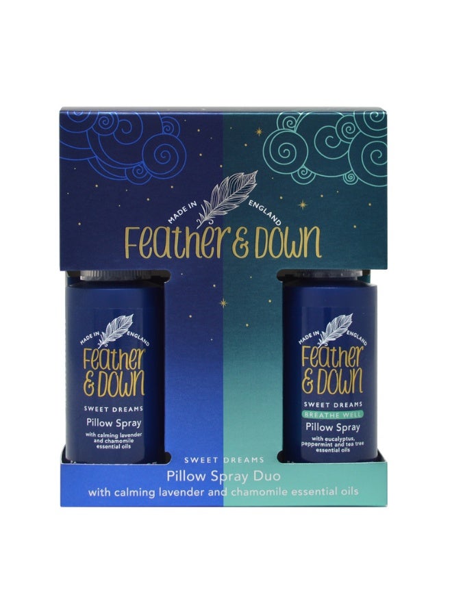 Feather & Down Pillow Spray Duo Set 50ml - Image 1