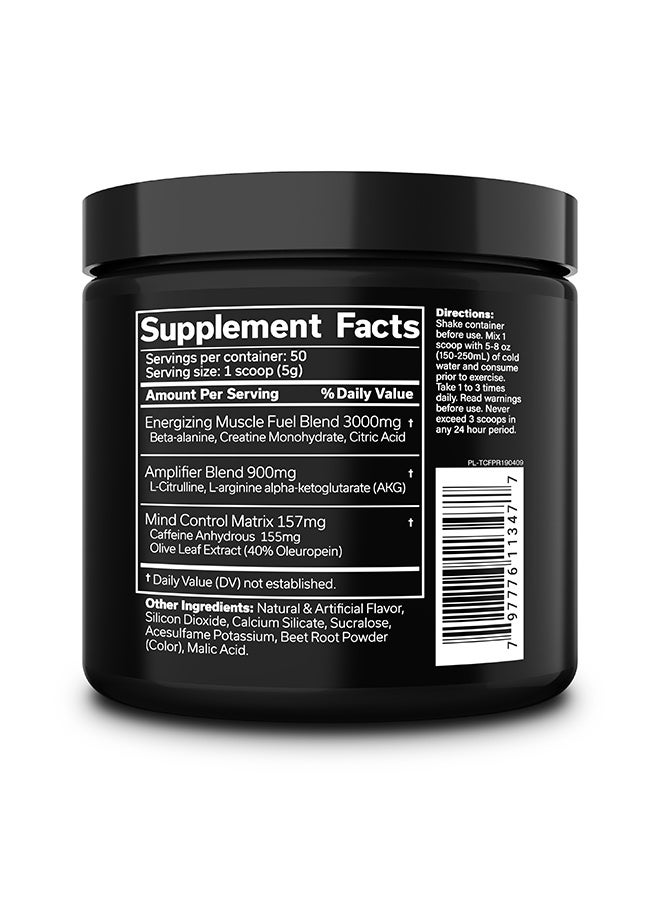 The Curse Pre Workout Fruit Punch - 50 Servings