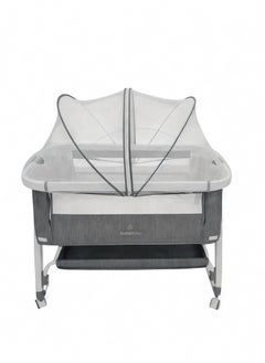 Baby cot with integrated mosquito net, modern design and advanced features for your baby's comfort and safety - pzsku/ZCB3EC78535FEFF69869EZ/45/_/1740497875/2352f290-58f6-44f8-8df5-201740f8863c