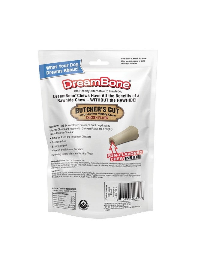 DreamBone Butcher’S Cut Chews 4 Count, RawhideFree Chews For Dogs, With ChickenFlavor Chew Center - Image 5
