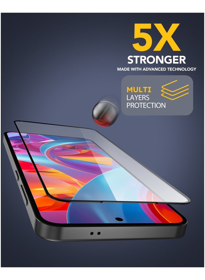 Remson Elite Guard Pro Tempered Glass Screen Protector HD Clear 9H Hardness Full Coverage with Installation Tool Kit compatible for Samsung Galaxy S25 Plus 6.7 inch - Image 2