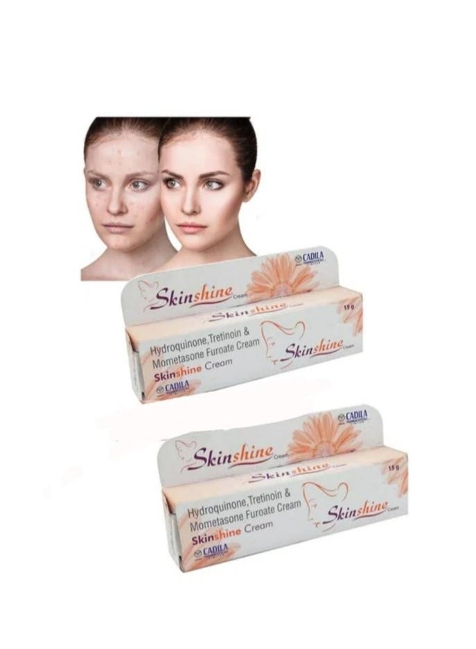 CADILA Indian Skin Shine Cream for the treatment of melasma and acne 30 gm - Image 1