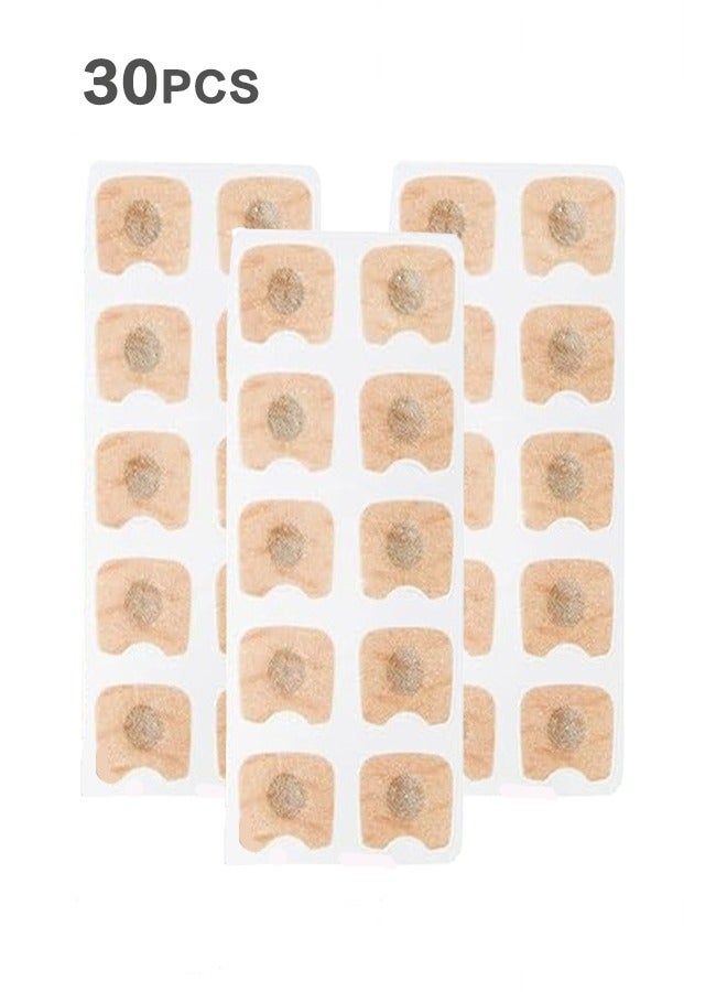 Intake Breathing Refill Tabs Pack - Boost Oxygen Intake, Improve Sleep Quality Snoring Solution- Sweat Resistant, Skin Safe Nasal Strips - Extra Strength Snore Stopper - (30 Count)