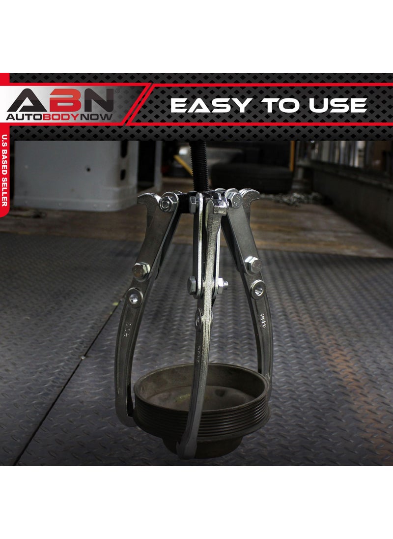 ABN ABN 3-Jaw Gear Puller 4-Piece Set – 3in, 4in, 6in, 8in – Removal Tool Kit for Slide Gears, Pulley, and Flywheel  - Image 4