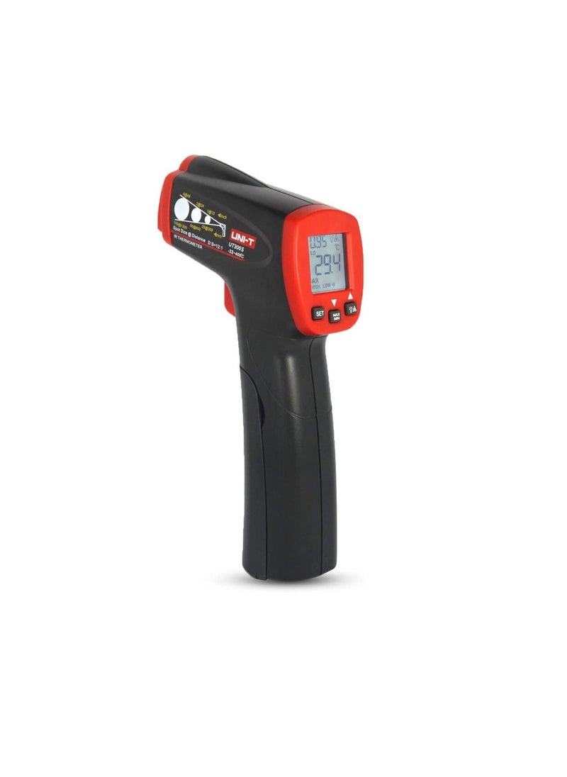 UNI-T Uni-T UT300S Handheld Non Contact Infrared Thermometer Industrial Electronic Temperature Tester with Alarm  - Image 1