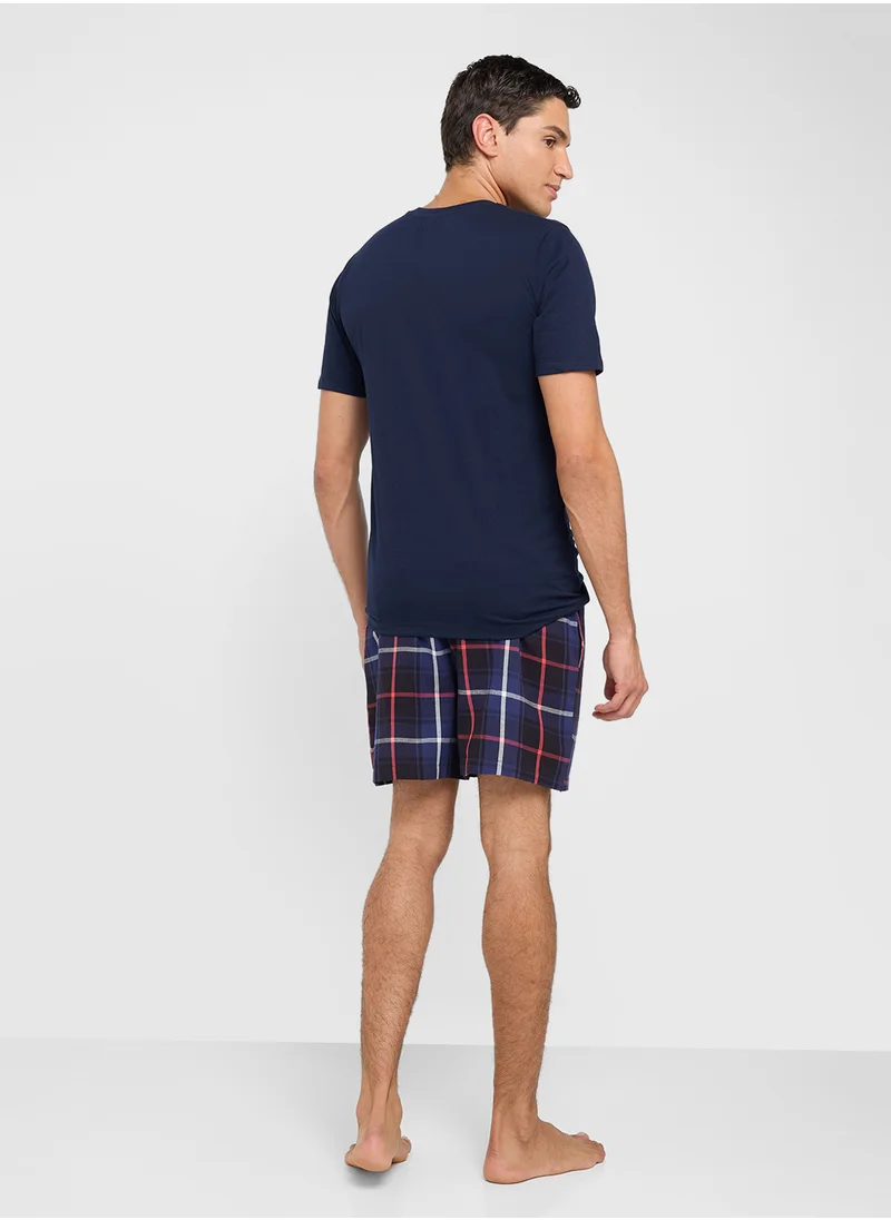 Seventy Five Nightwear T-Shirt & Shorts Sets