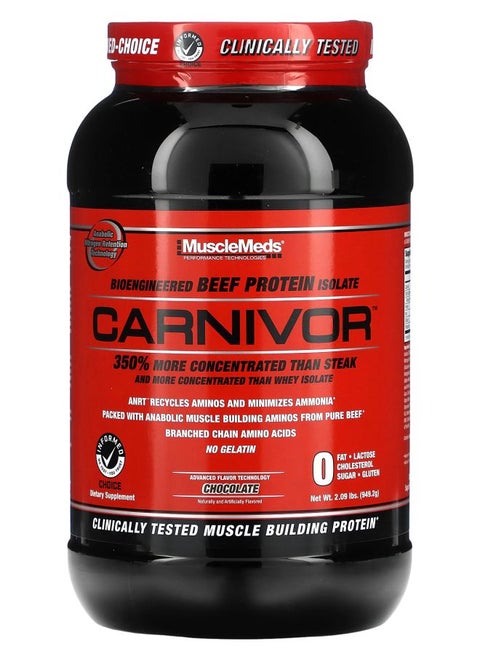 Carnivor Bioengineered Beef Protein Isolate Chocolate 2 lbs (949.2 g)