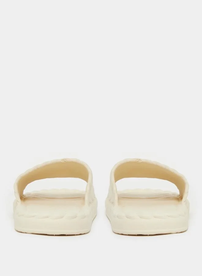 Take Two Take Two Bow Design Foam Slipper