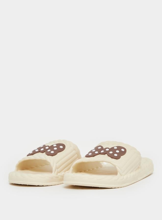 Take Two Bow Design Foam Slipper - Image 3