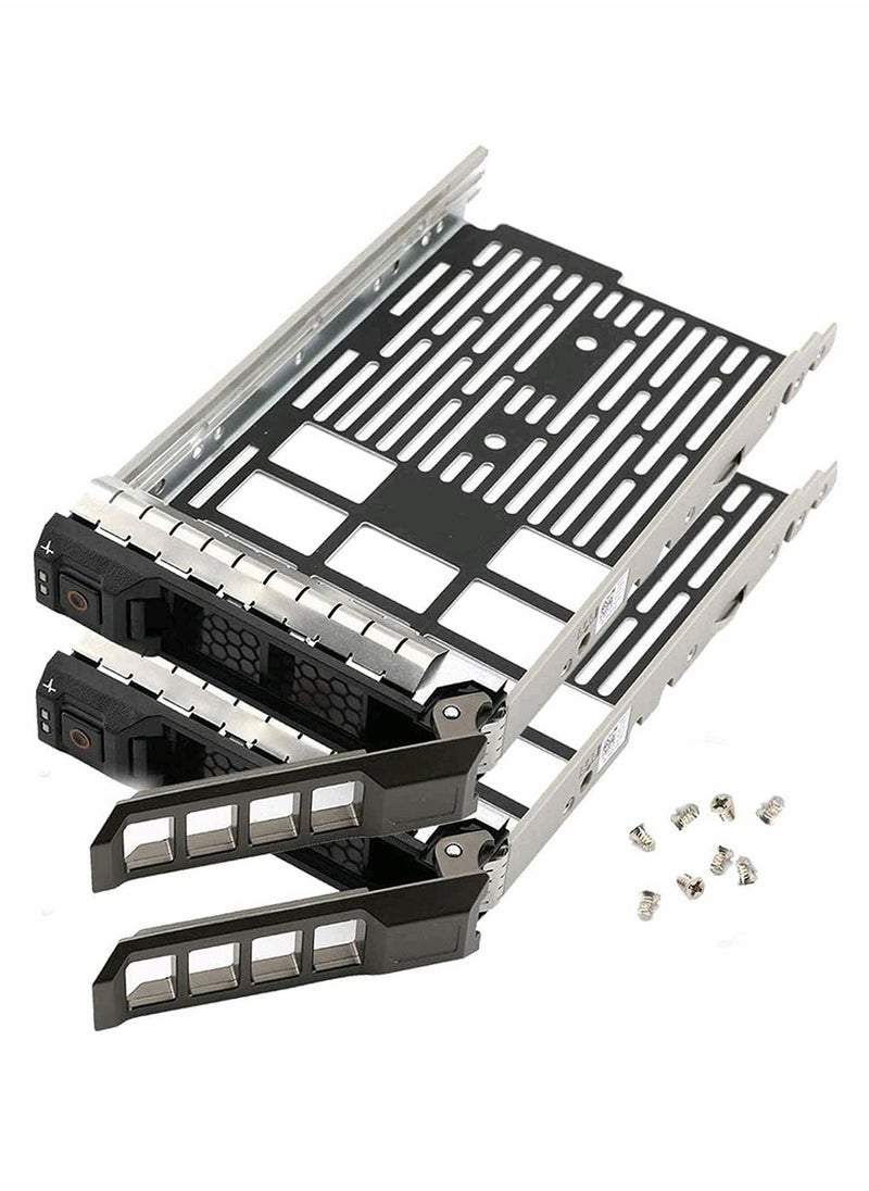 Y&D - Drive Bay, Server Hard Tray Caddy, for Dell Poweredge Series 11/12/13 Generation Models 3.5"", SAS/SATA HDD Caddy Bracket, 2 Pcs - Image 1