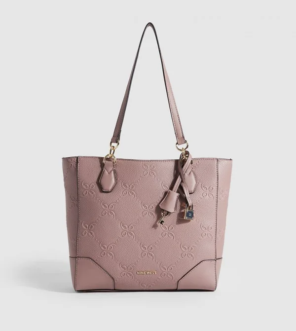 ناين ويست حقيبة توت بنقشة بروكلين