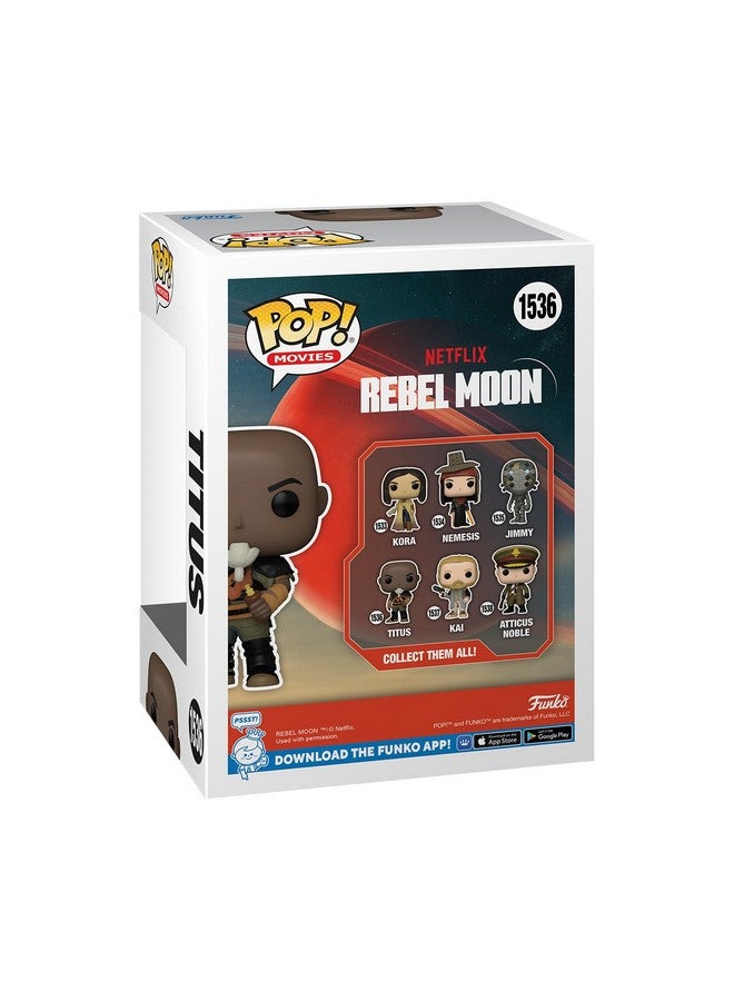 Funko POP! Movies: Rebel Moon - Titus - Collectable Vinyl Figure - Gift Idea - Official Merchandise - for Kids & Adults - Movies Fans - Model Figure for Collectors and Display - Image 3