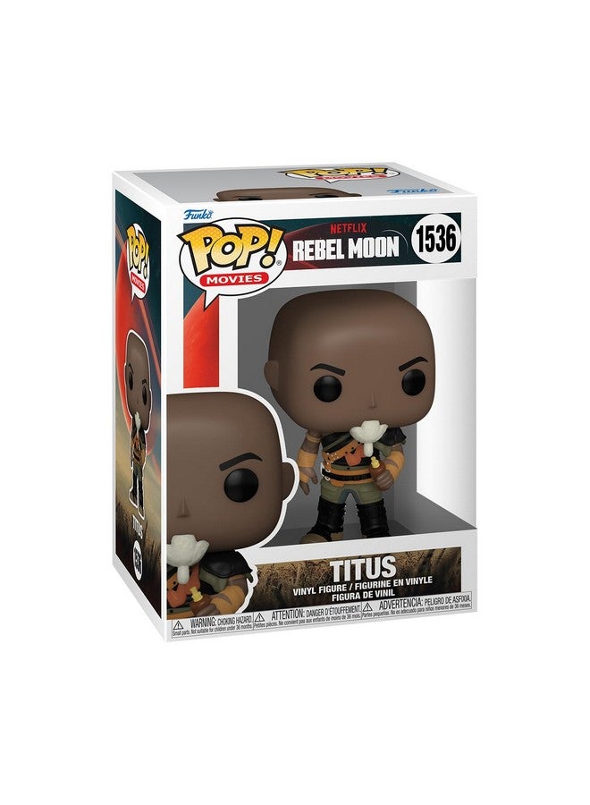 Funko POP! Movies: Rebel Moon - Titus - Collectable Vinyl Figure - Gift Idea - Official Merchandise - for Kids & Adults - Movies Fans - Model Figure for Collectors and Display - Image 1