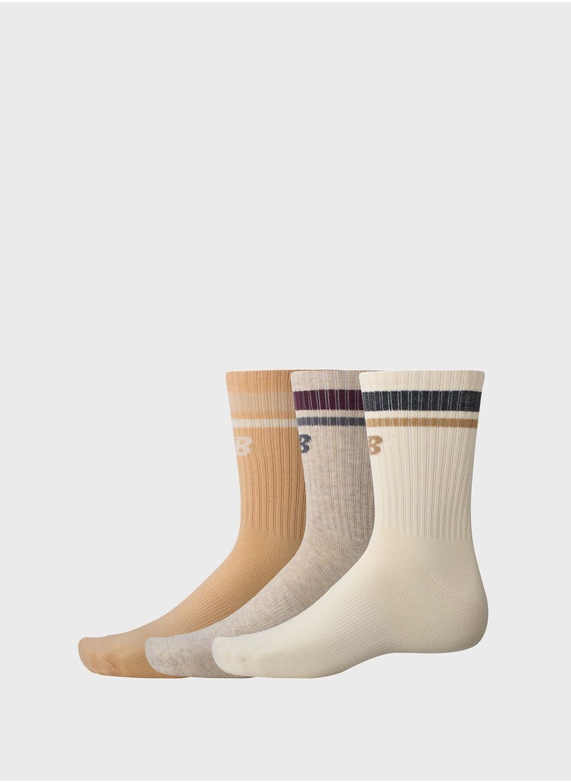 New Balance - 3 Pack Essential Midcalf Socks - Image 1