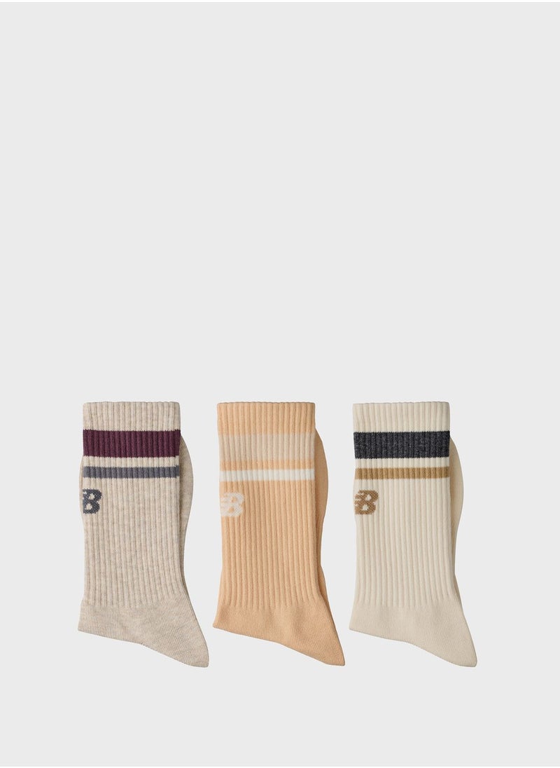 New Balance - 3 Pack Essential Midcalf Socks - Image 1