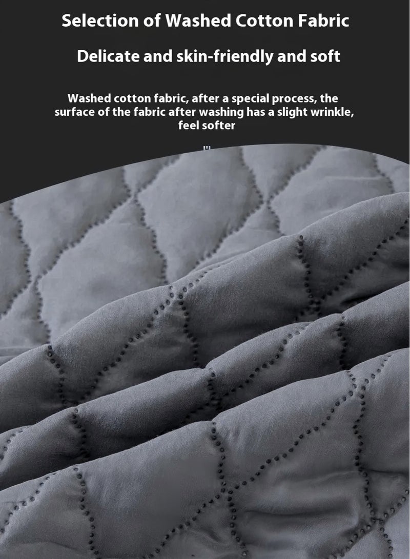 Nakhl Waterproof Mattress Protector 150*200cm，Mattress Cover, 100% Waterproof,Noiseless, Deep Pocket 30cm, Machine Washable - Image 4