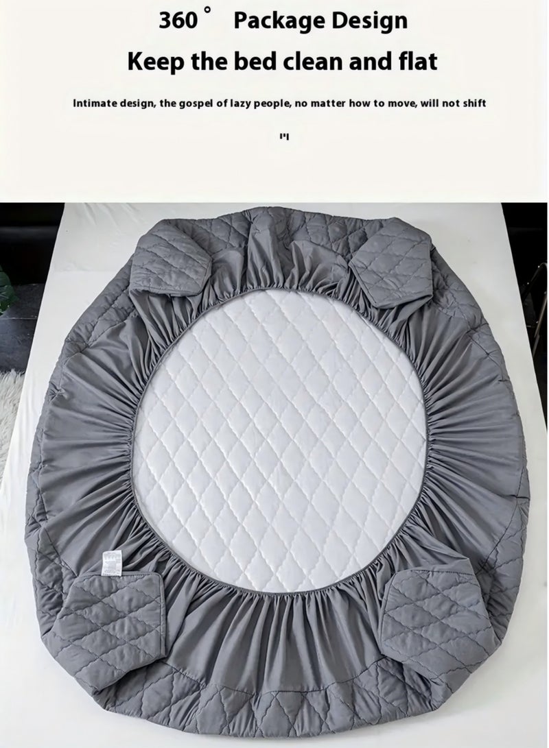 Nakhl Waterproof Mattress Protector 150*200cm，Mattress Cover, 100% Waterproof,Noiseless, Deep Pocket 30cm, Machine Washable - Image 2