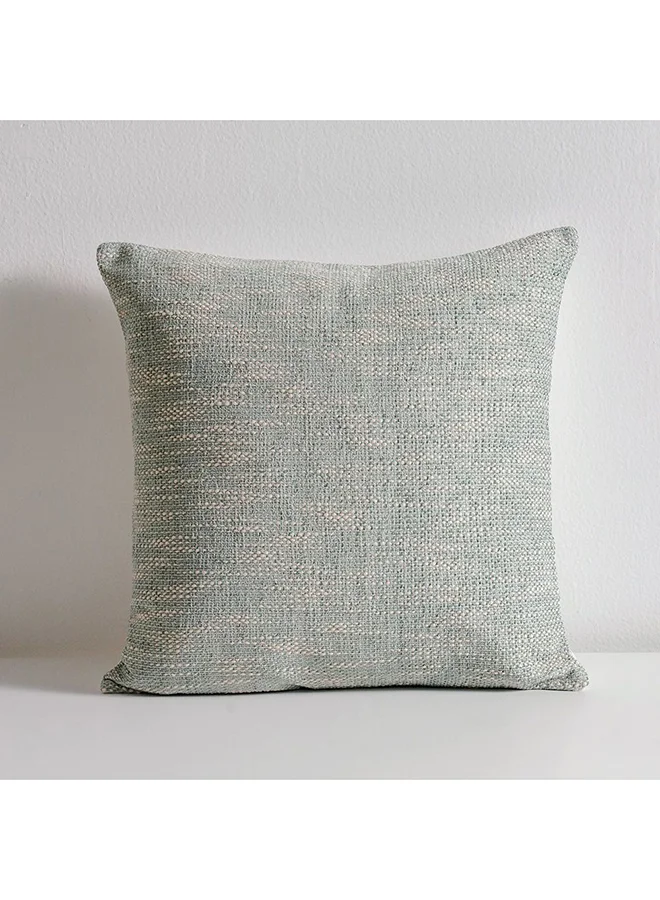 DANUBE HOME Danube Home Gleam Slub Texture Woven Cushion Cover - Grey - 45x45 cm | Cotton Couch Pillow Cover For Living Room, Bed Room