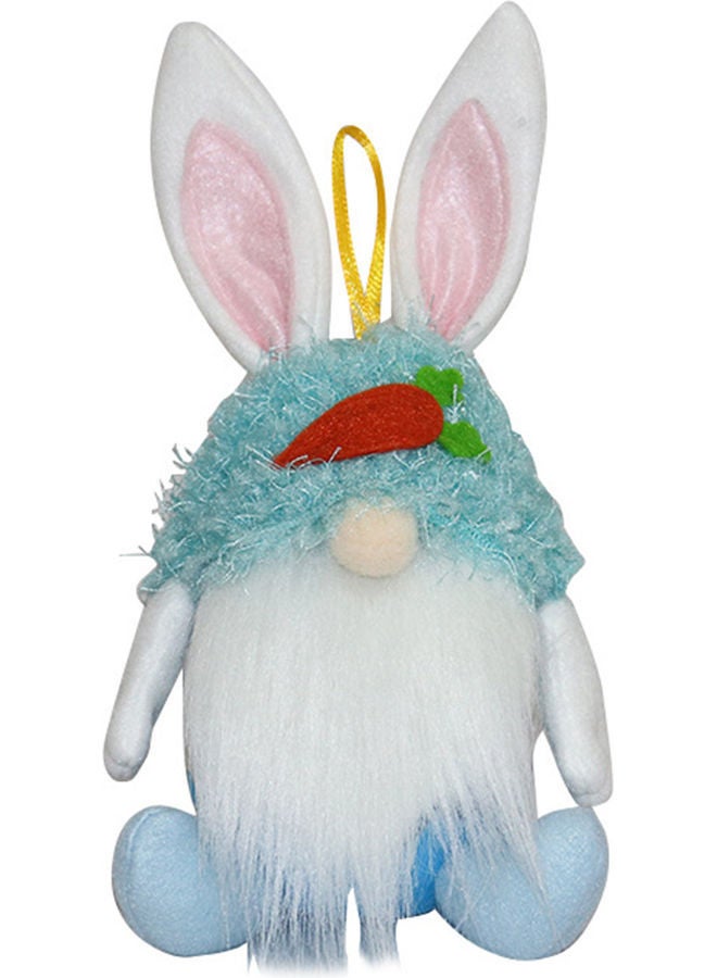 NIBEMINENT Lovely Bunny Ornament Doll Multicolour