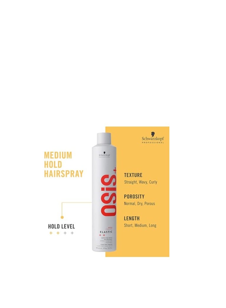 schwarzkopf professional osis+ elastic 500ml - Image 2