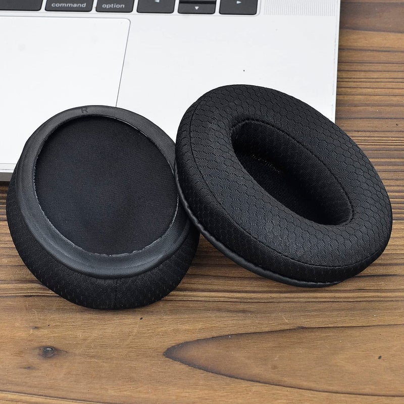 defean وسائد أذن سناهايزر بديلة متوافقة مع HD 4.50BT، 4.50، 4.50BTNC، 4.50SE، 4.40BT، 4.30G، 4.20S، 458BT، 450، 450BT، 350BT (قماش قابل للتنفس) - Image 5