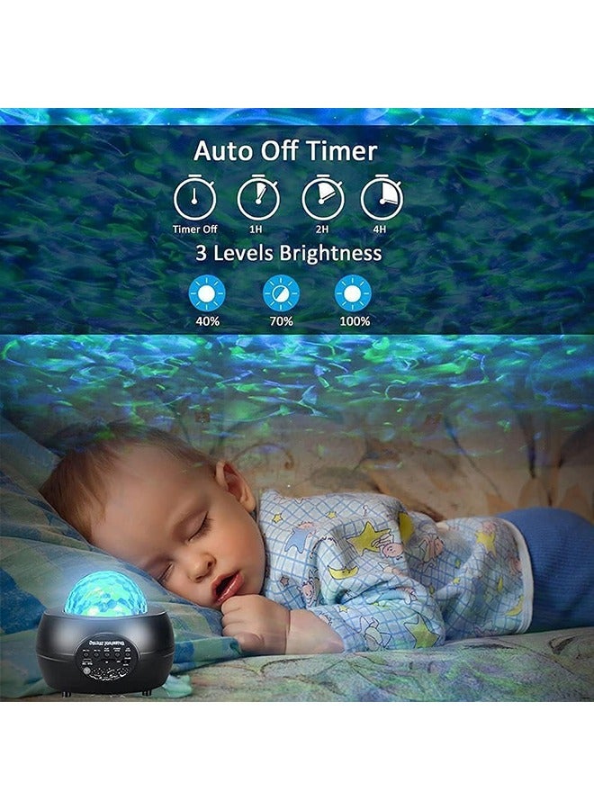 Arabest Star Projector, LED Night Light for Bedroom Ceiling,3 in 1 Laser Sky Light Projector Lamp with Bluetooth Speaker&Remote for Kids,Adults,Game Rooms,Stage,Wedding Birthday Party,Room Decoration - Image 3