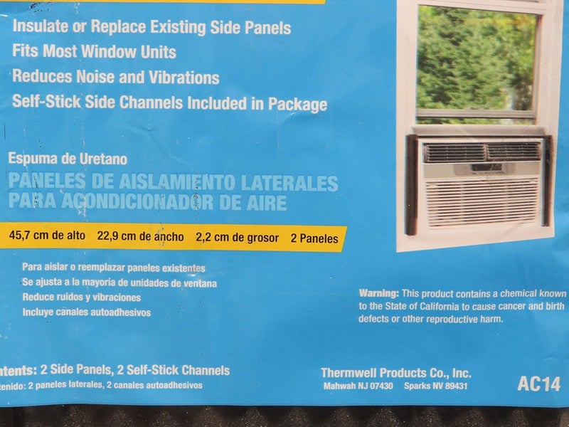 Frost King Urethane Foam Air Conditioner Side Insulation Panels, 9 x 18 x 7/8-In., 2 Panels - Image 3