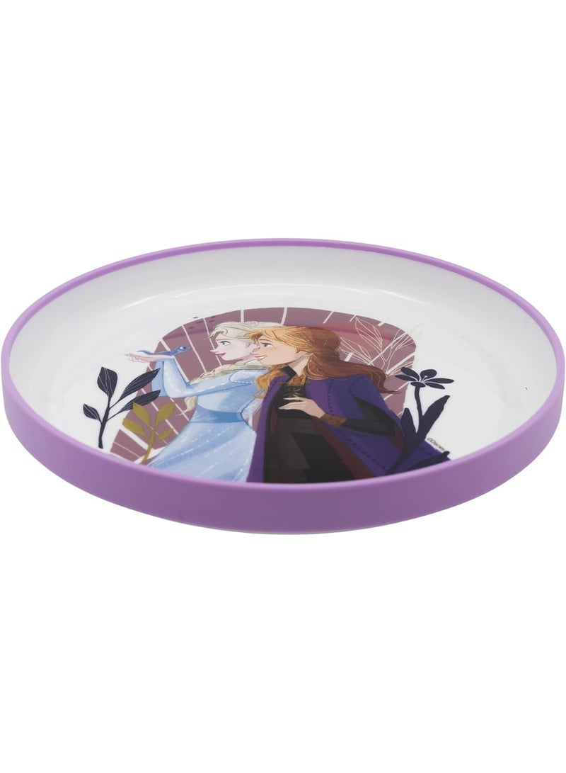 STOR Frozen Trust The Journey Kids Plate Purple - Image 2