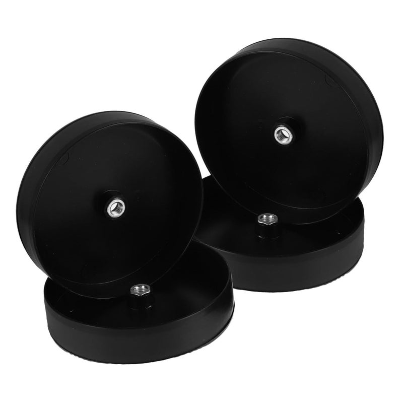 Modern Plastic Bathroom Cleaning Brush Holder Set Of 4 With Sturdy Base Organizer - Image 2