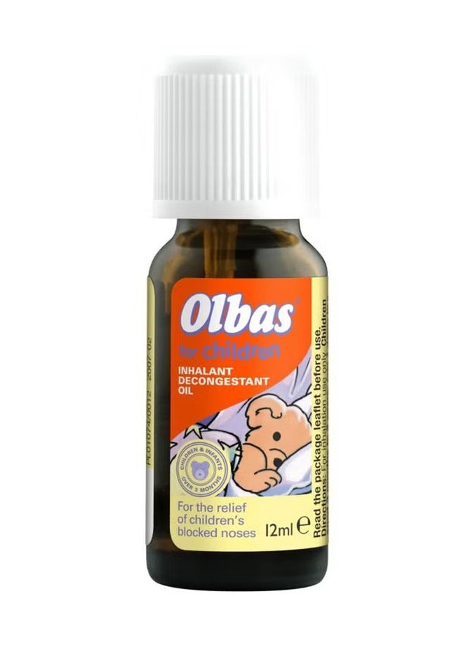Olbas Oil Olbas For Children  Inhalant Decongestant Oil 12 ml  - Image 2