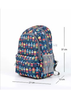 Cambridge Polo Club Robot Patterned Triple School Set 2079.345  - Image 2