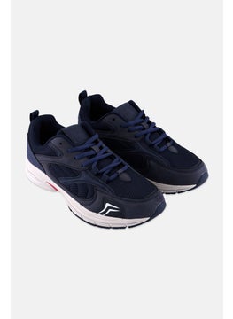 RBX Men Textile Upper Lace Up Training Shoes, Navy  - Image 1
