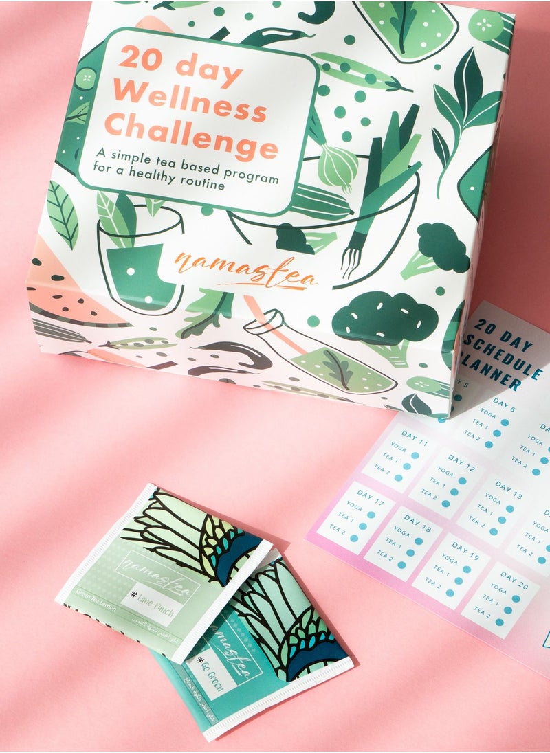 namastea - 20 Wellness challenge Box - Image 1