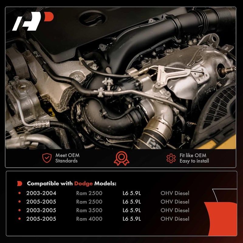 A-Premium A/C Discharge Line Hose Assembly - Image 2