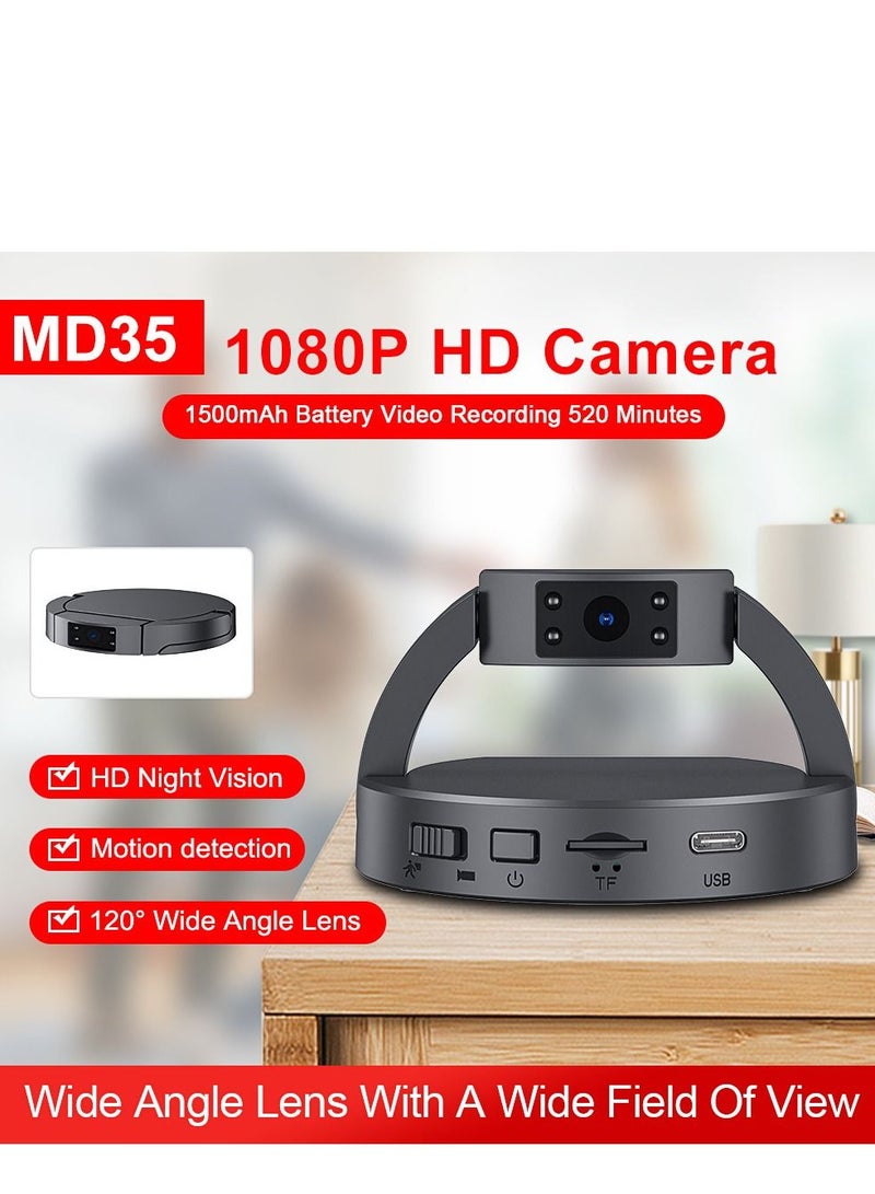 GULFLINK MD35 Carb Desktop Camera HD 1080P Plug in Card Cam 180 Degree Rotating Home and Outdoor Cameras For Deliveryman Type-c to USB - Image 5