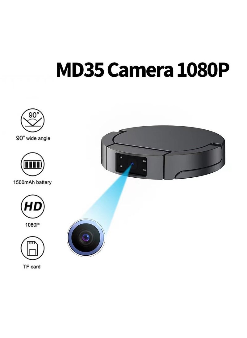 GULFLINK MD35 Carb Desktop Camera HD 1080P Plug in Card Cam 180 Degree Rotating Home and Outdoor Cameras For Deliveryman Type-c to USB - Image 1