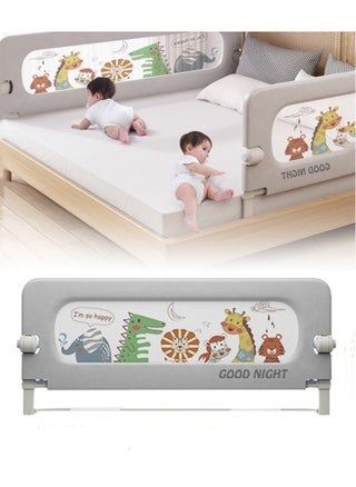 Rails Guard, Collapsible Baby Side Bed Rail, Kids' Safety Bed Fence, Upgraded Barrier, Foldable Safeguard for Queen King Twin Bed, with Adjustable Height, 150cm - pzsku/ZCB406CCF8FD3F140009DZ/45/_/1725006455/97e2b3ae-c4f1-4126-a1b8-6002f92a3b5e