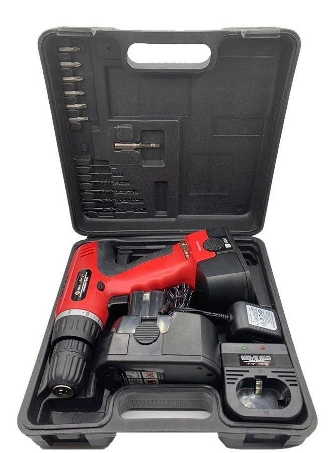 هايماكس دريل لاسلكي 2 بطارية 18 فولت مع شنطة - Image 1