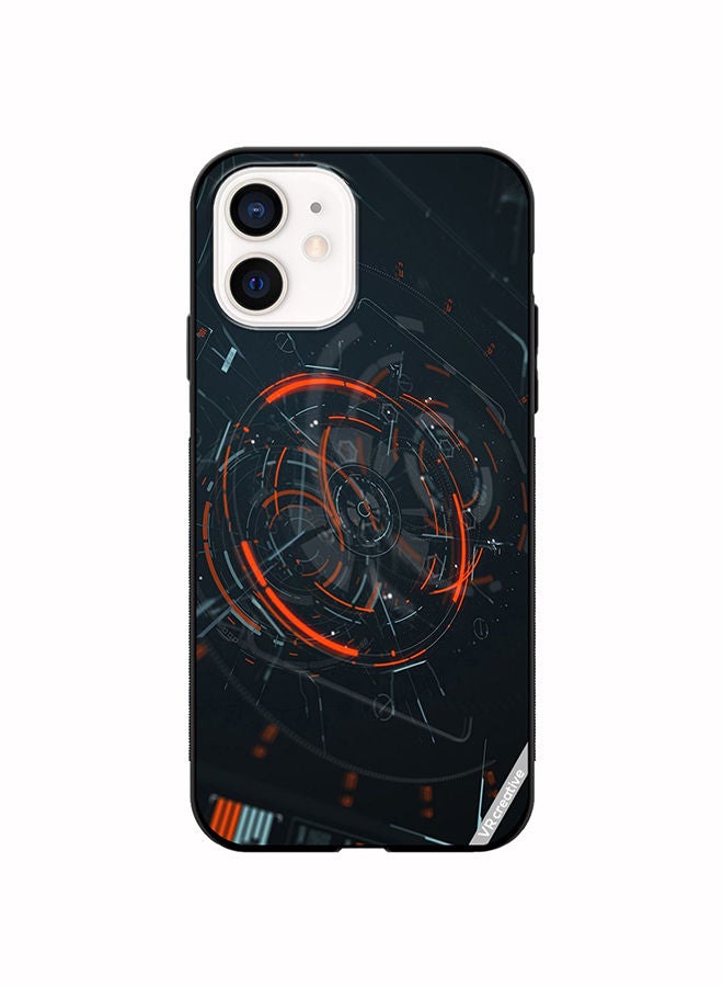 VR CREATIVE Protective Case Cover For Apple iPhone 11 Tech Design Multicolour - Image 1