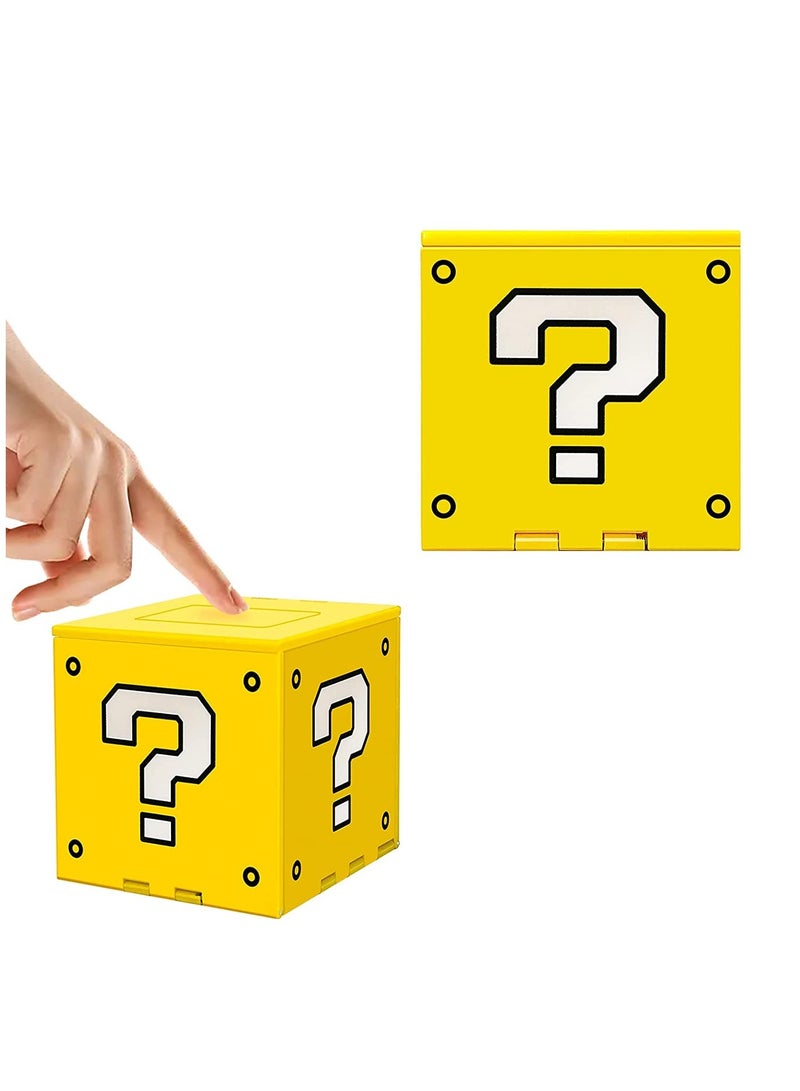 Excefore Game Card Case Compatible with Nintendo Switch, Extra Large Capacity Switch Game Case, Upgraded 41 Slots Switch Game Card Storage Box, Press to Unfold Fun Switch Card Case, Q Yellow  - Image 4