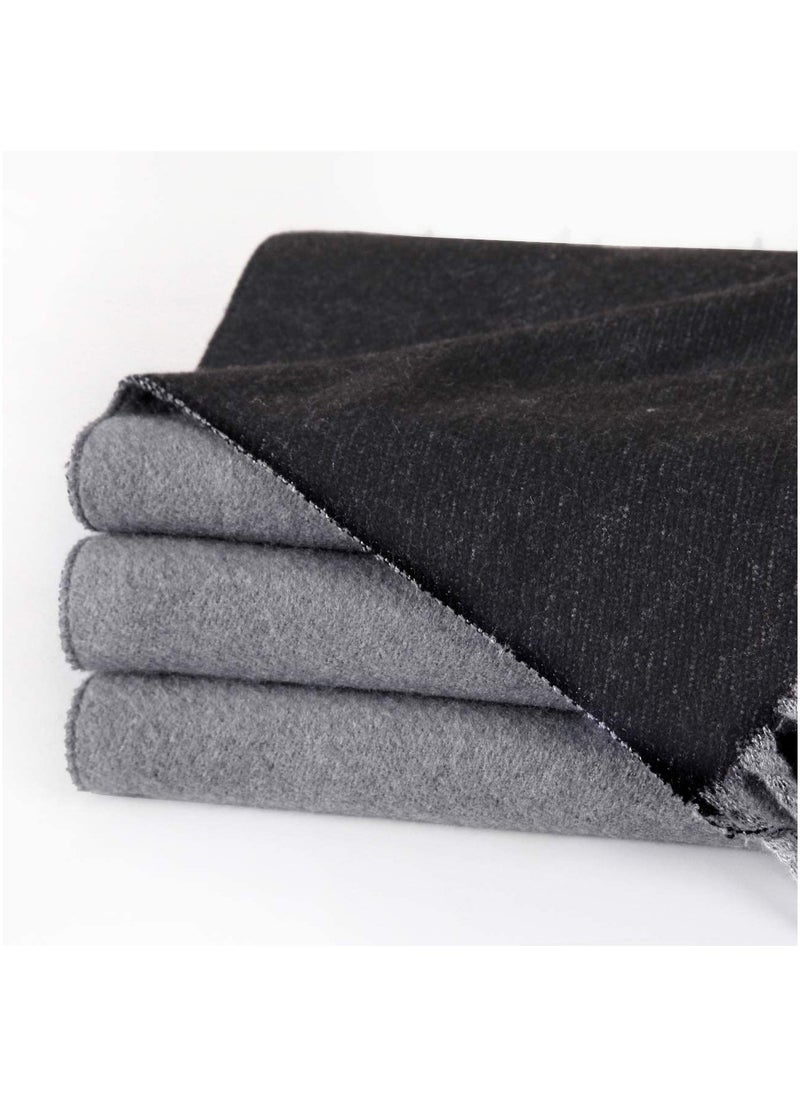 Sky cashmere Wool Scarf Pashmina Shawl Wrap For Women Long Large Warm Thick Reversible Scarves  - Image 5
