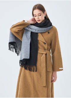 Sky cashmere Wool Scarf Pashmina Shawl Wrap For Women Long Large Warm Thick Reversible Scarves  - Image 3