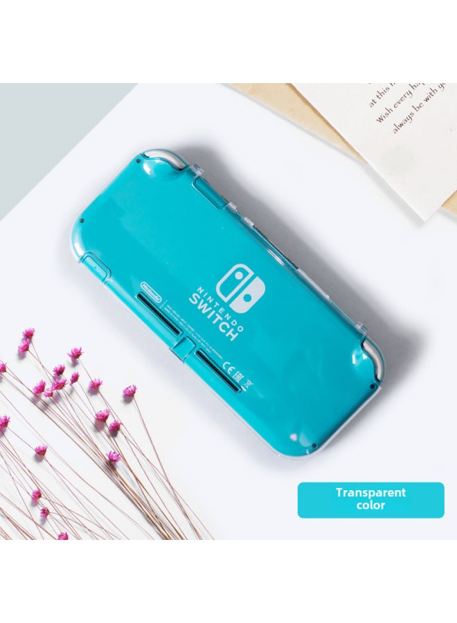 general Nintendo Switch Lite Transparent Full-Protective Game Console Case Portable Anti-Drop Shockproof Hard Shell For Gaming Accessori-Model:Transparent Color (without Packaging) - Image 1