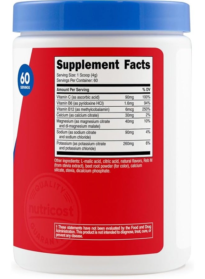 Nutricost, Electrolytes, Advanced Hydration Complex, Fruit Punch, 8.4 oz (234 g) - Image 4