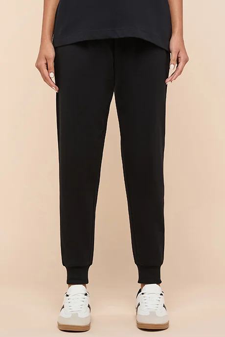 أر أند بي Solid Joggers with Drawstring Waist