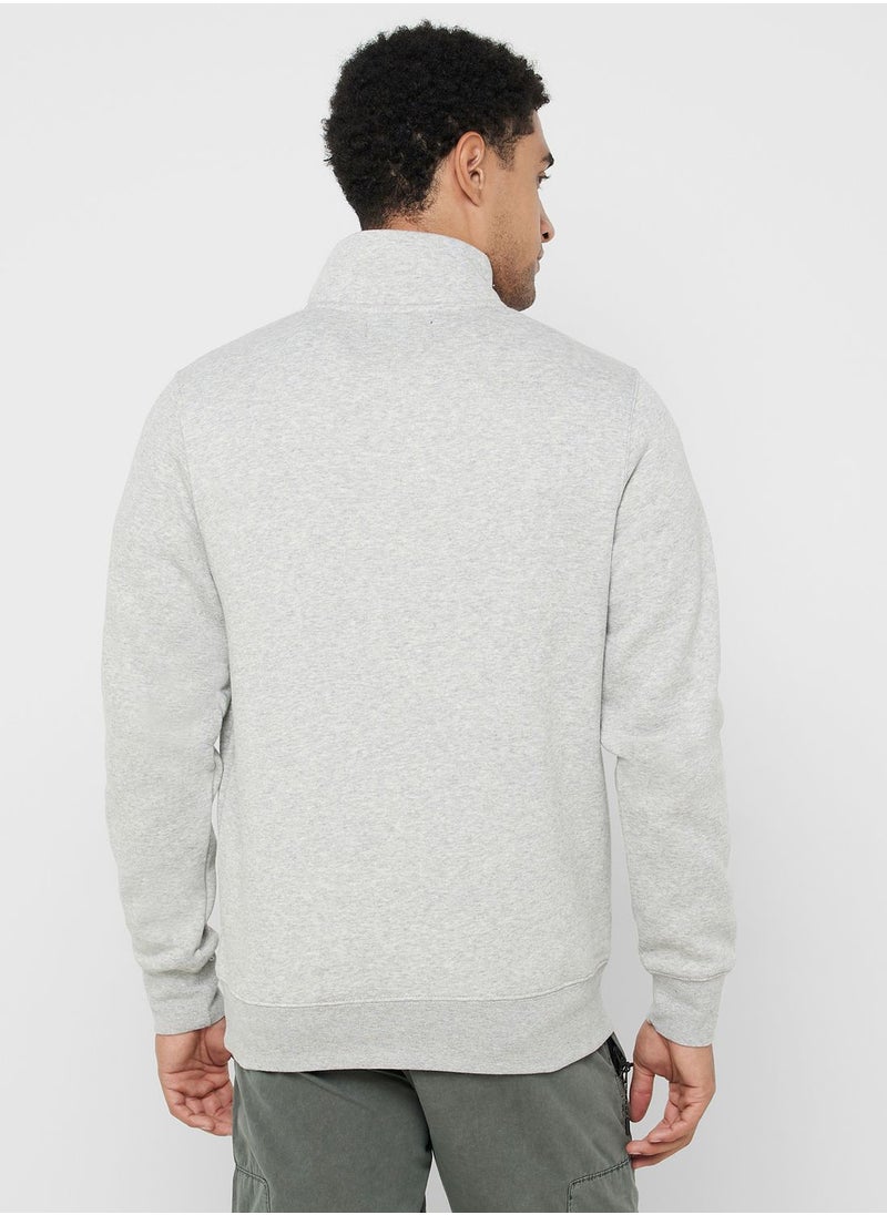 JACK & JONES - Essential Zip Sweatshirt - Image 1