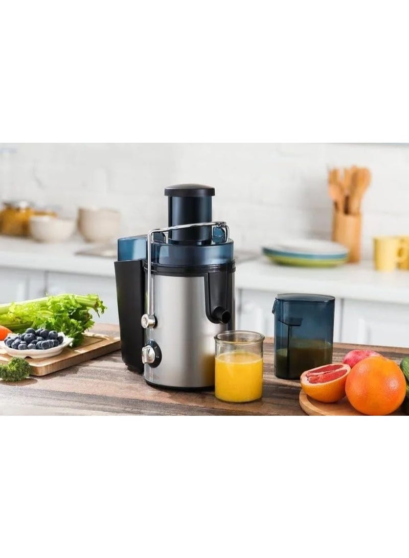 Vestal Juicer 800W – Electric Fruit & Vegetable Juicer with Feed Chute, Stainless Steel Filter, 2 Speed Settings, Easy Clean - Image 5