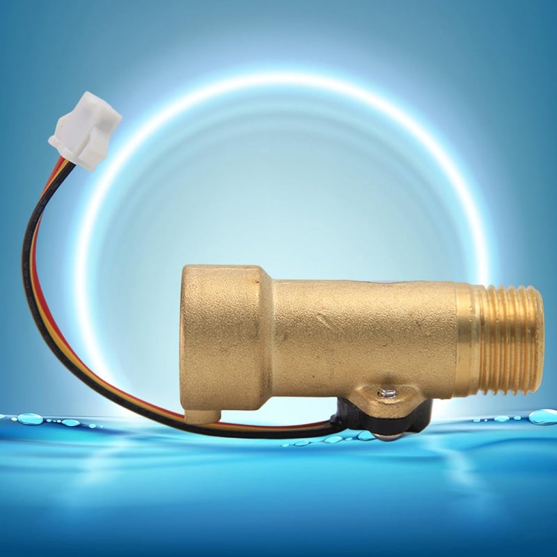 مستشعر تدفق المياه النحاسي لسخان المياه الفوري تحكم دقيق سهولة التركيب - Image 3