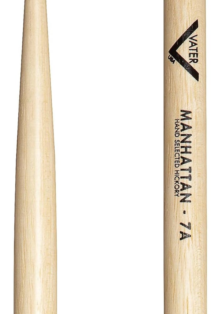 Vater عصي الطبول هكوري 7A من فاتر برأس نايلون - زوج - Image 2